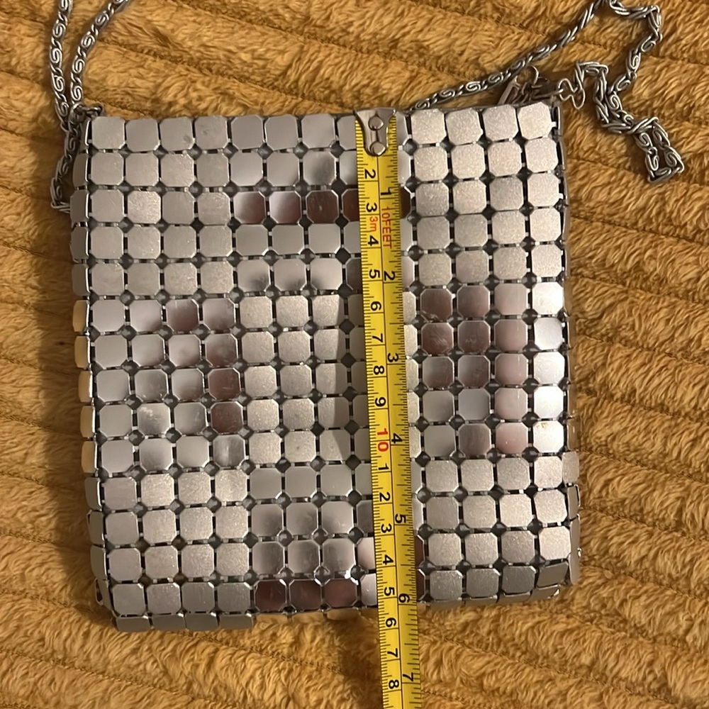 Y&S Silver Chainmail Women Bag - Picture 10 of 11